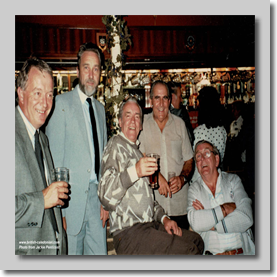 Brian Pearce, Roger Creasy, Dennis Knight (in the Val Doonican Jumper), Albert Styles and lastly Geoff 'Twiggy' Branch